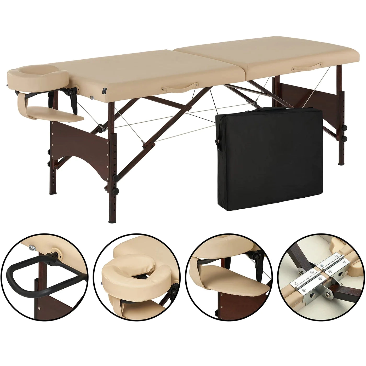 Spabodega 28" Argo Portable Massage Table Package