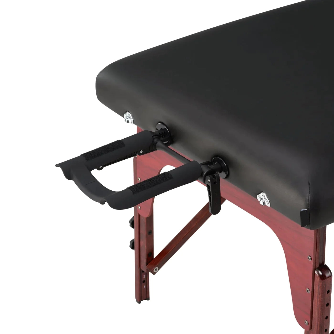Spabodega 31" Montclair™ Portable Massage Table Package (Black) with Ambient Light System
