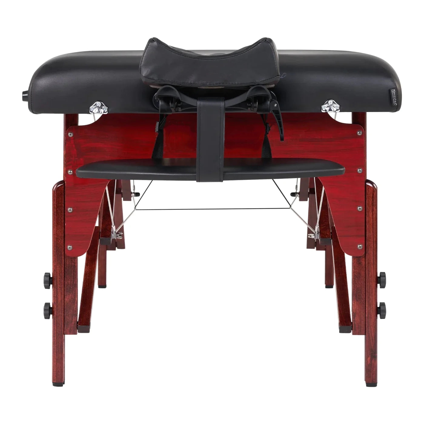 Spabodega 31" Montclair™ Portable Massage Table Package (Black) with Ambient Light System
