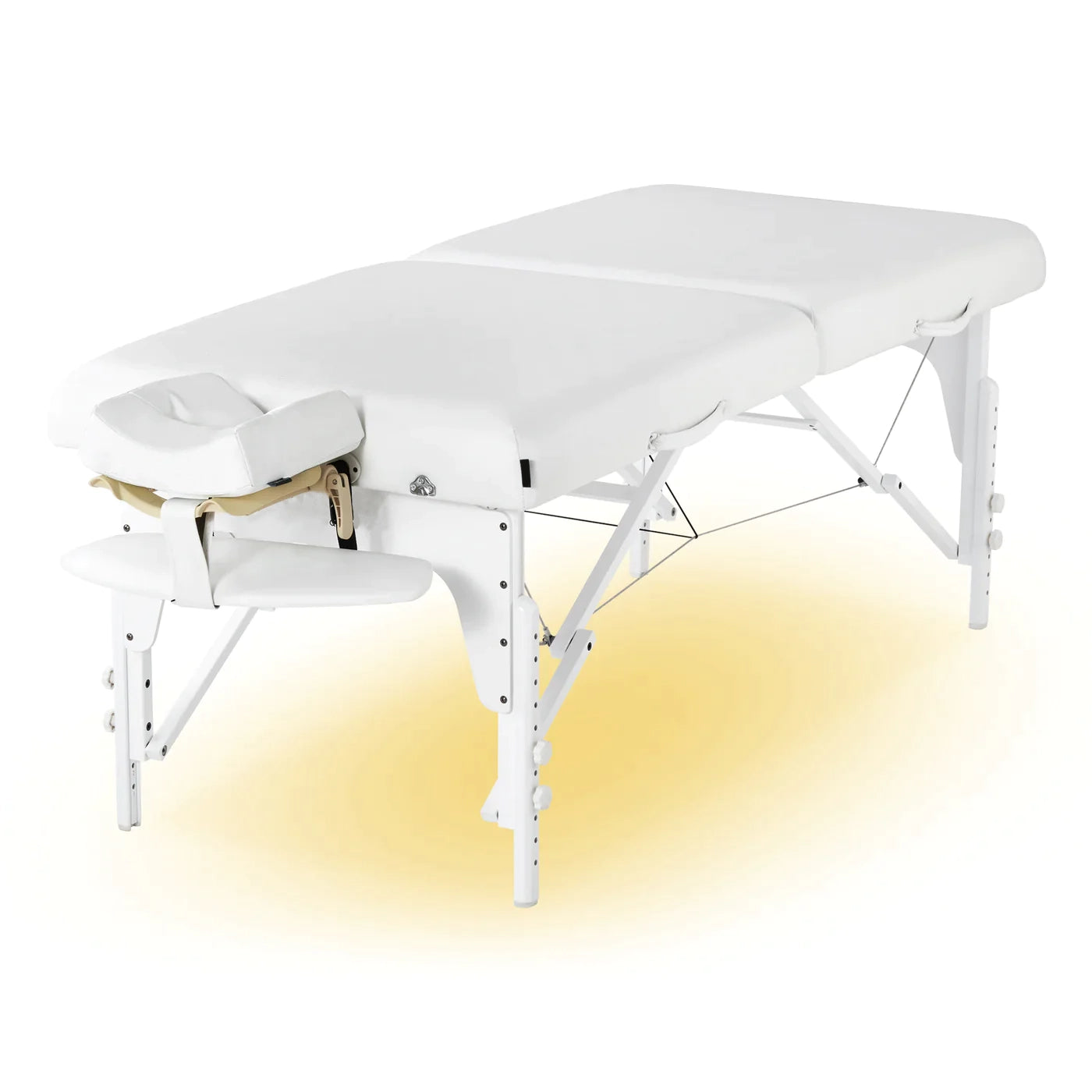 Spabodega 31" Montclair™ Portable Massage Table Package (Black) with Ambient Light System