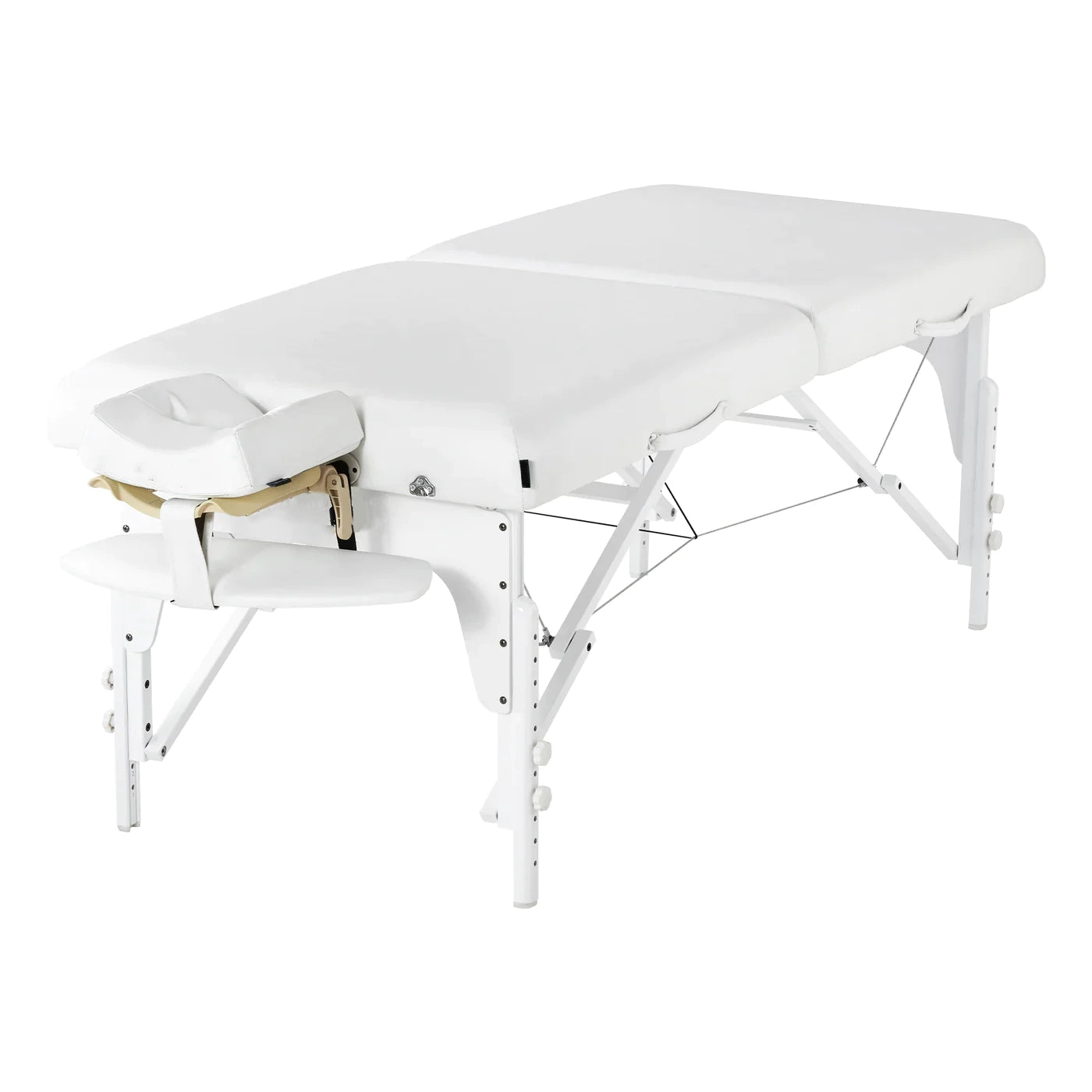 Spabodega 31" Montclair™ Portable Massage Table Package (Black) with Ambient Light System