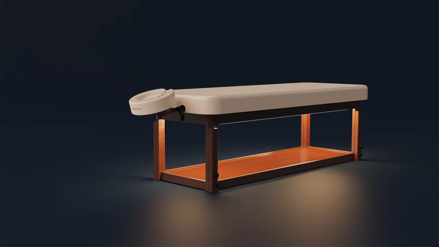 Spabodega 28" Harvey Treatment™ Stationary Massage Table with Ambient Light System