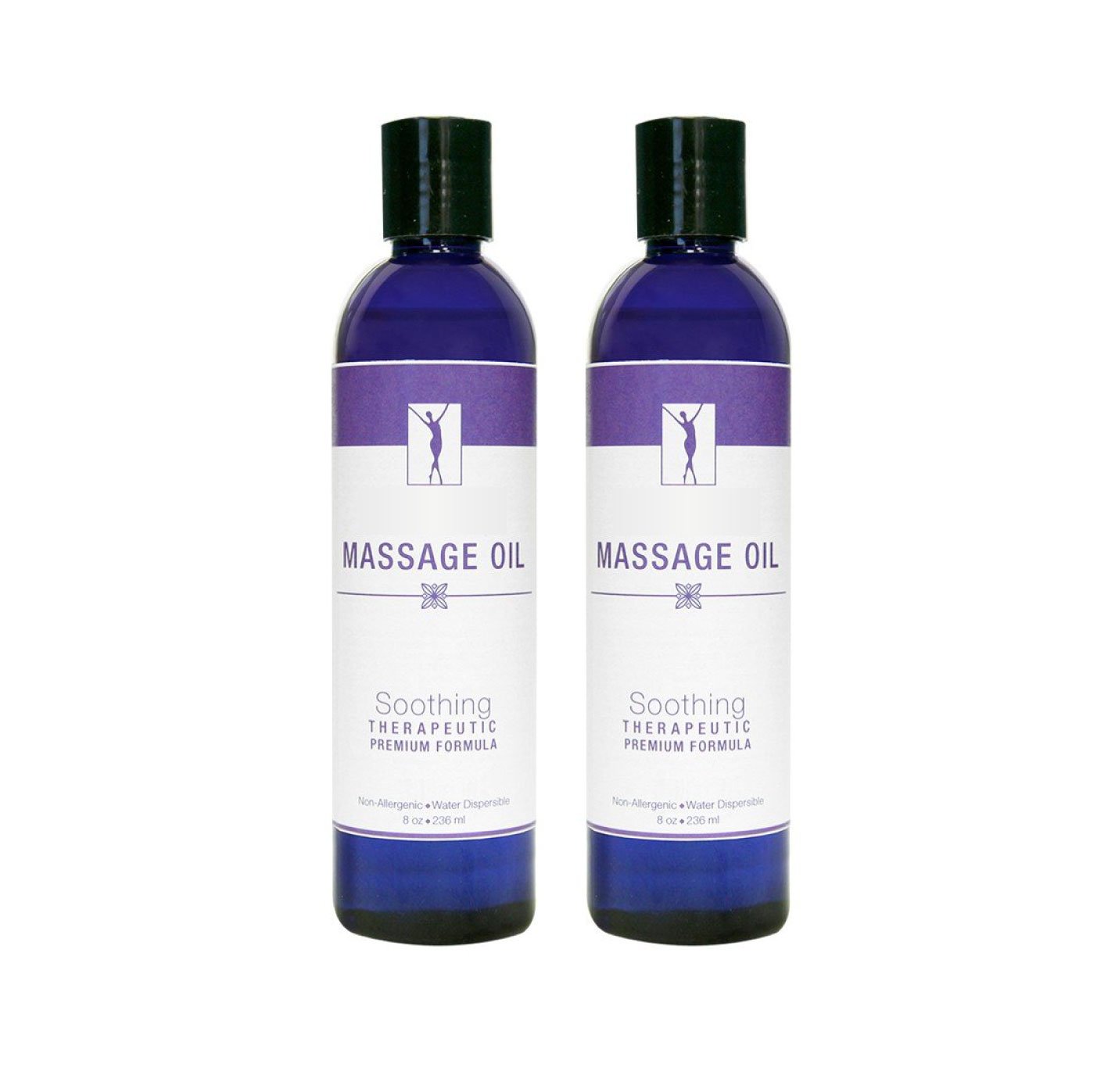 Organic & Unscented Water-Soluble Blend Massage Oil - Choose from 7 Sizes & Quantity Options!
