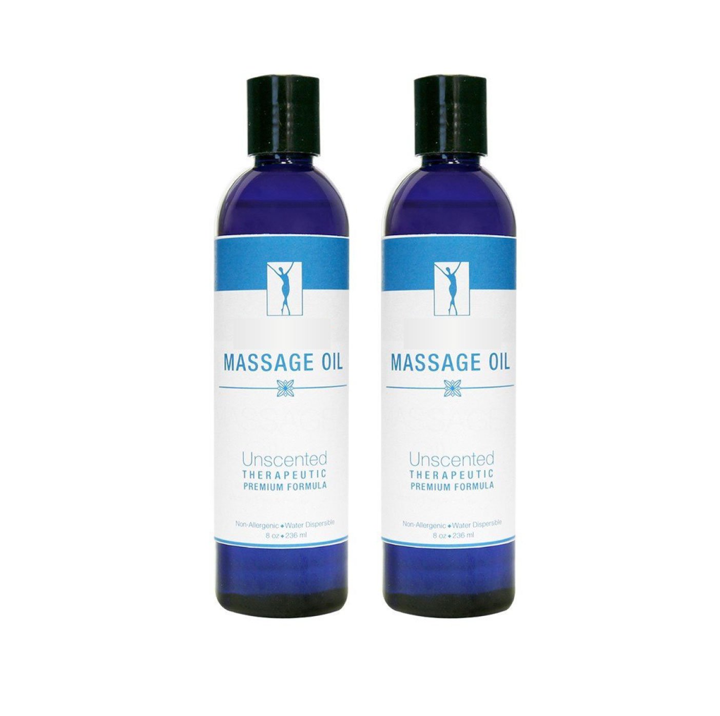 Organic & Unscented Water-Soluble Blend Massage Oil - Choose from 7 Sizes & Quantity Options!