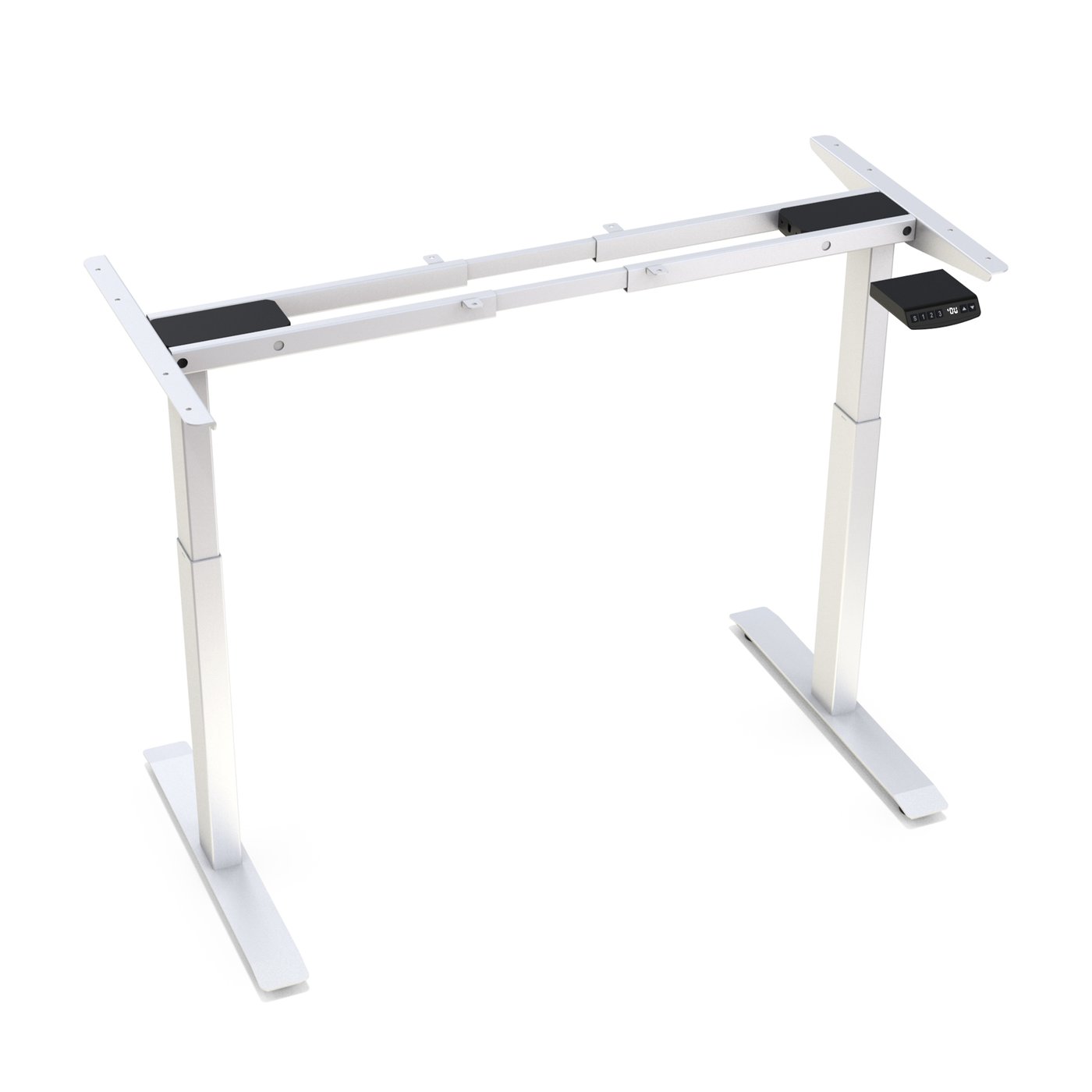Hi5 Electric Height Adjustable Right Handed Standing Desks (55"x33") for Home Office Workstation with 4 Color Option