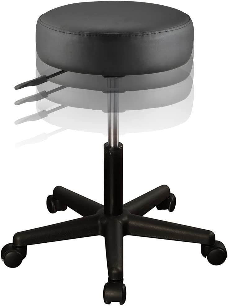 Spabodega Pneumatic Swivel/Rolling Massage Stool