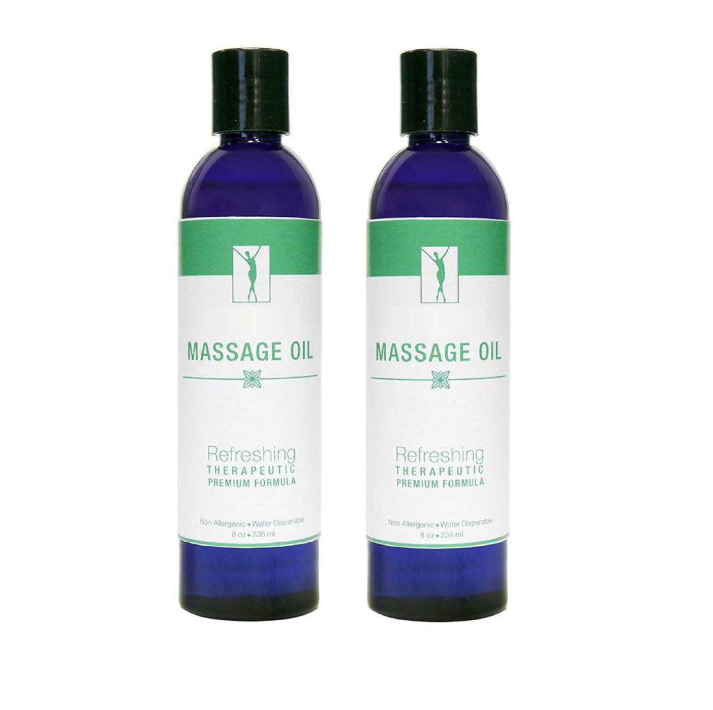 Organic & Unscented Water-Soluble Blend Massage Oil - Choose from 7 Sizes & Quantity Options!