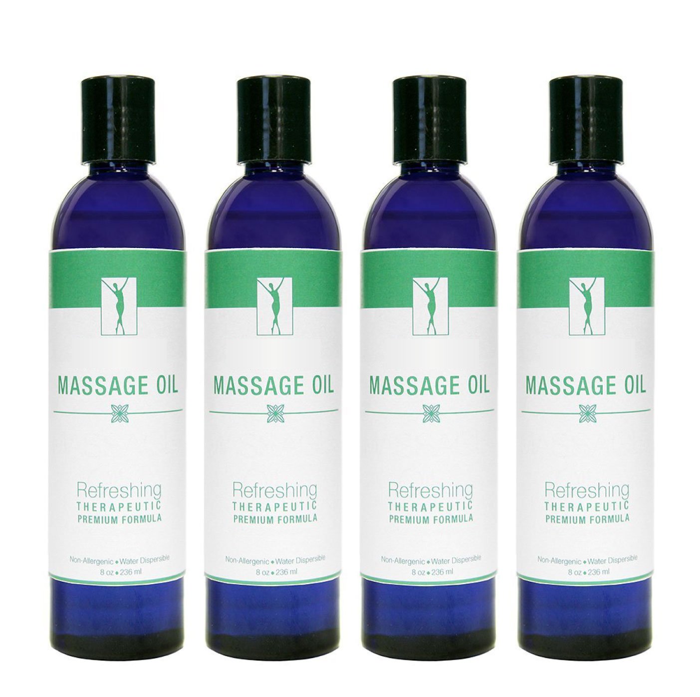 Organic & Unscented Water-Soluble Blend Massage Oil - Choose from 7 Sizes & Quantity Options!