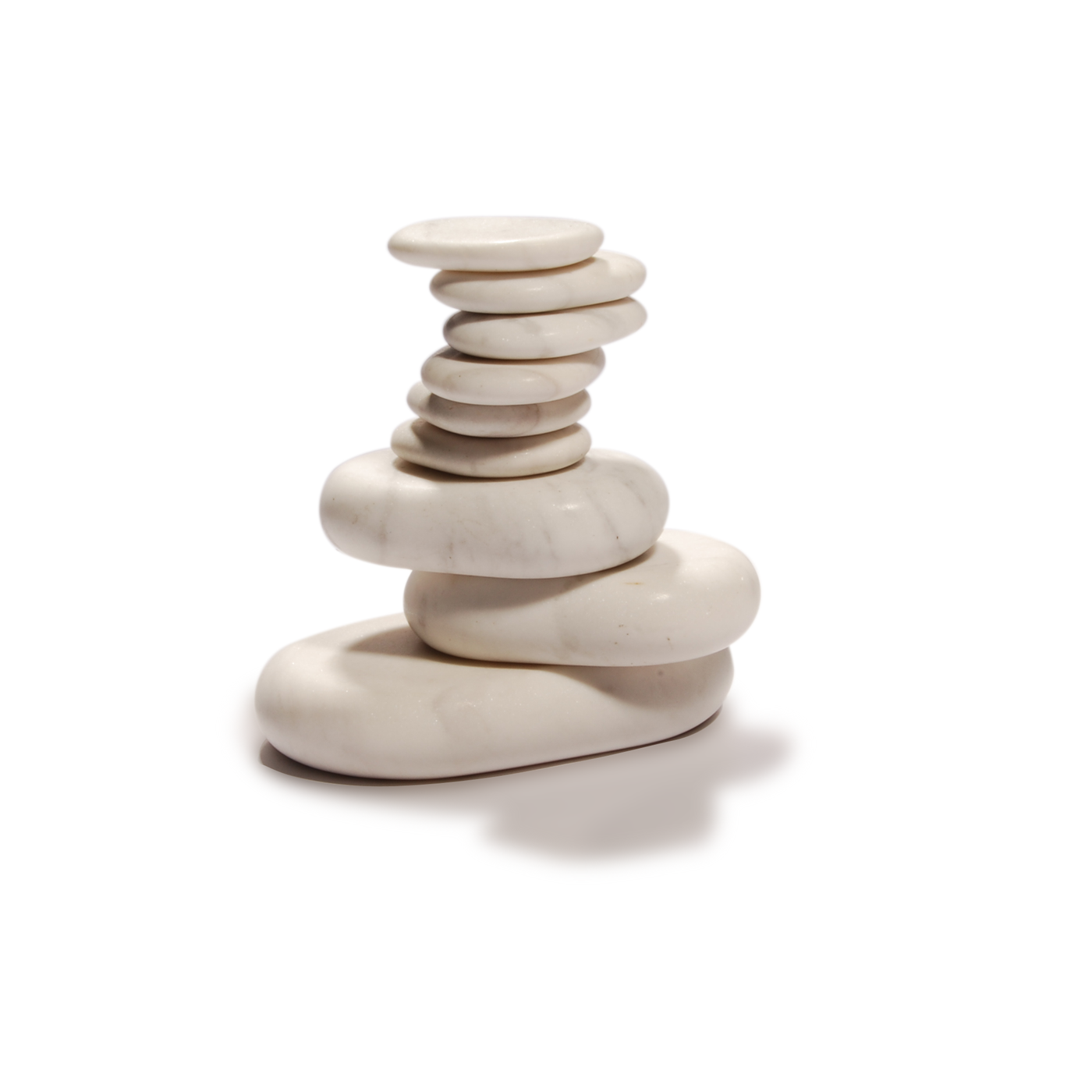 9 pcs Standard Marble Stone Set