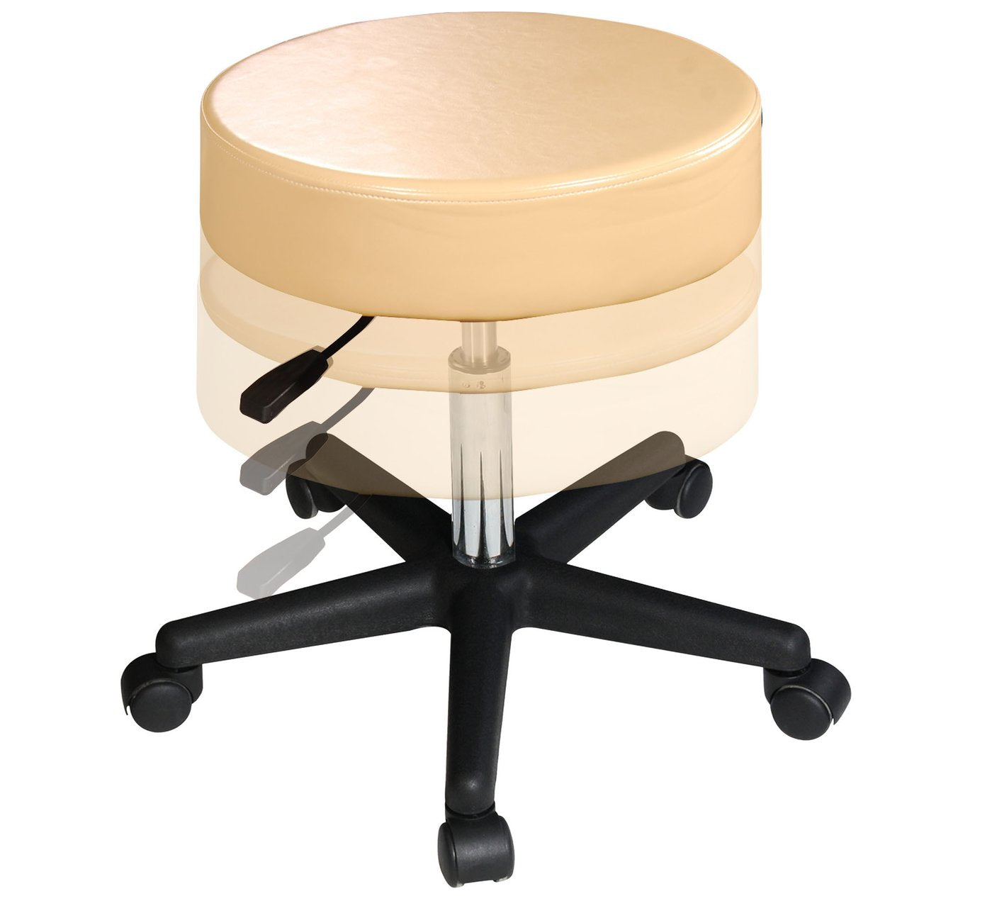 Beauty Rolling Swivel Hydraulic Massage Stool