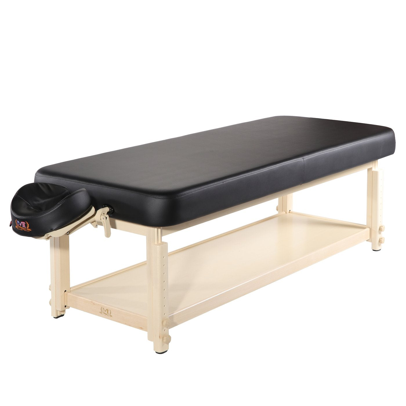 30" Harvey Comfort™ Stationary Salon Massage Tables - Black