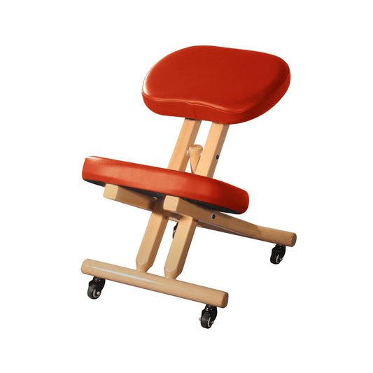 Comfort Plus Wooden Kneeling Chair PREFECT FOR Home, Office & Meditation -Cinnamon