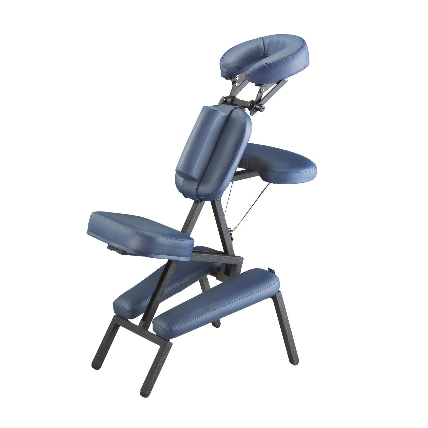 The PROFESSIONAL™ Portable Massage Chair Package with Wheeled Case, Royal Blue