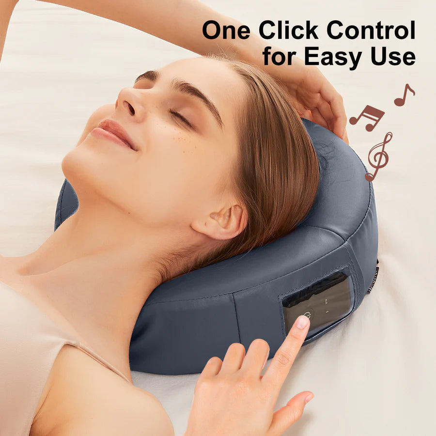 Spabodega Crescent Round High Fidelity Sound Face Cushion- Bluetooth Music Headrest