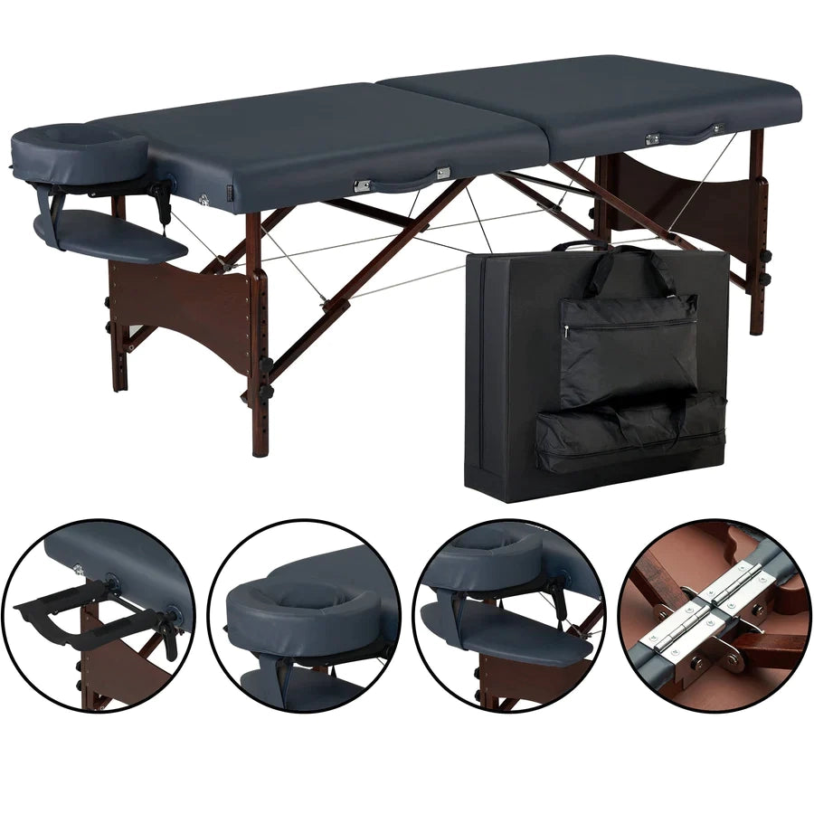 Spabodega 30" Newport™ Portable Massage Table Package with Ambient Light System