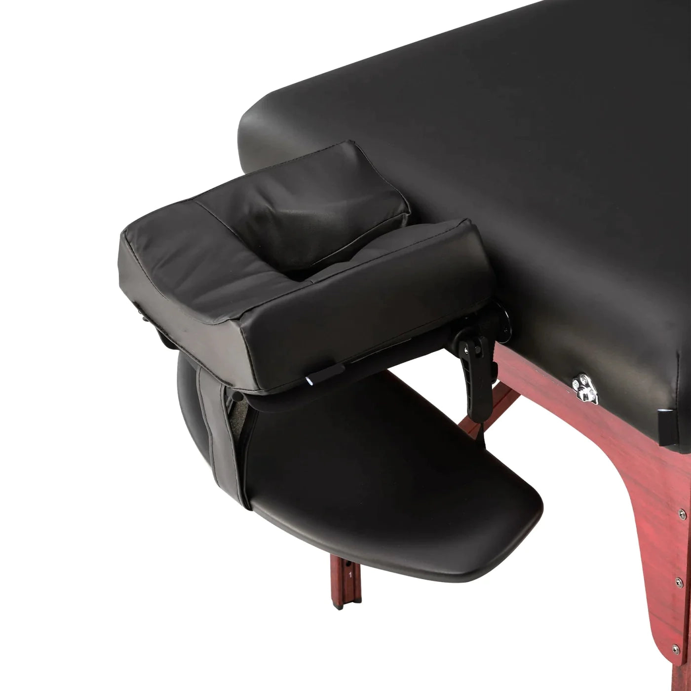 Spabodega 31" Montclair™ Portable Massage Table Package (Black) with Ambient Light System