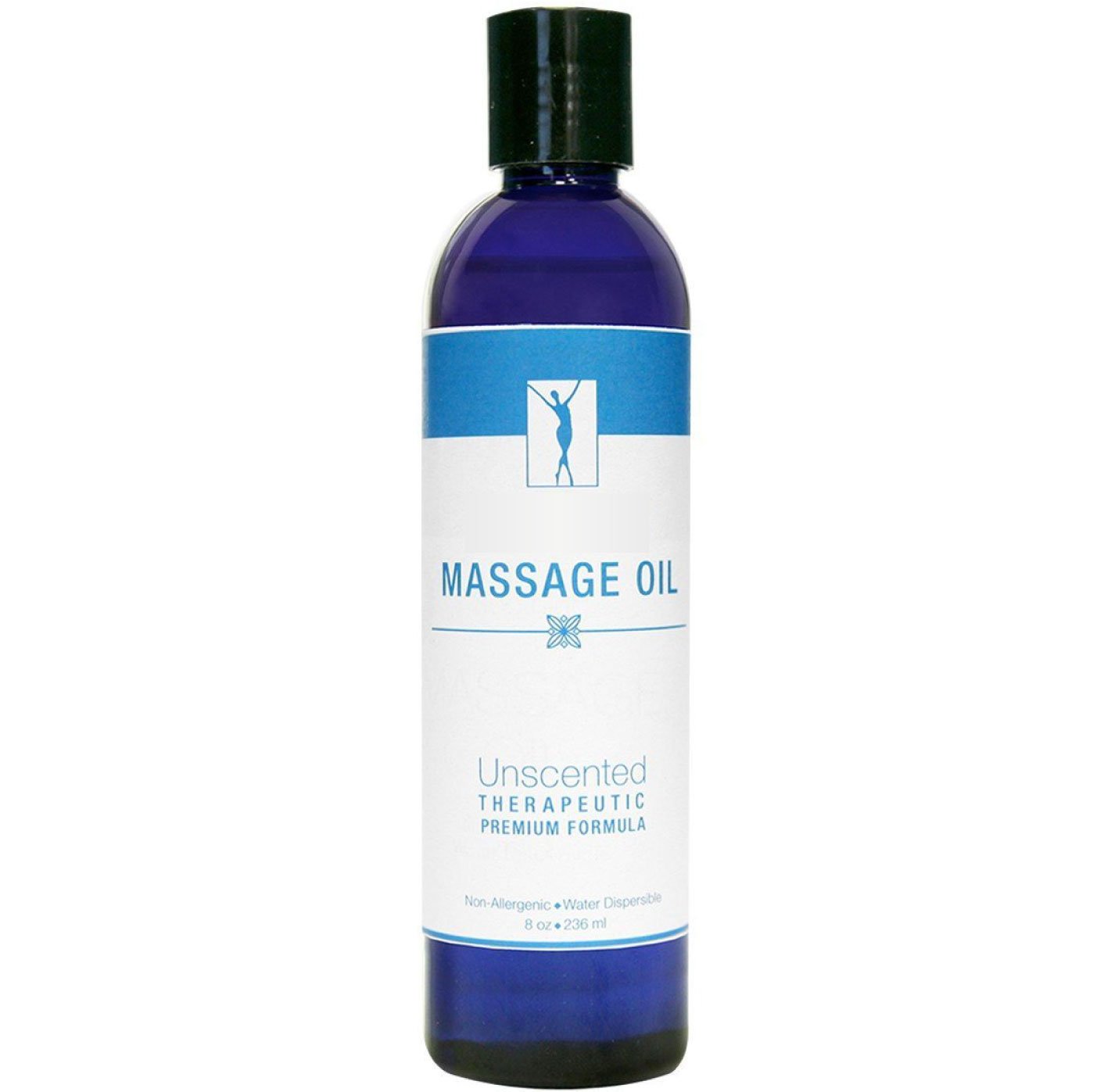 Organic & Unscented Water-Soluble Blend Massage Oil - Choose from 7 Sizes & Quantity Options!