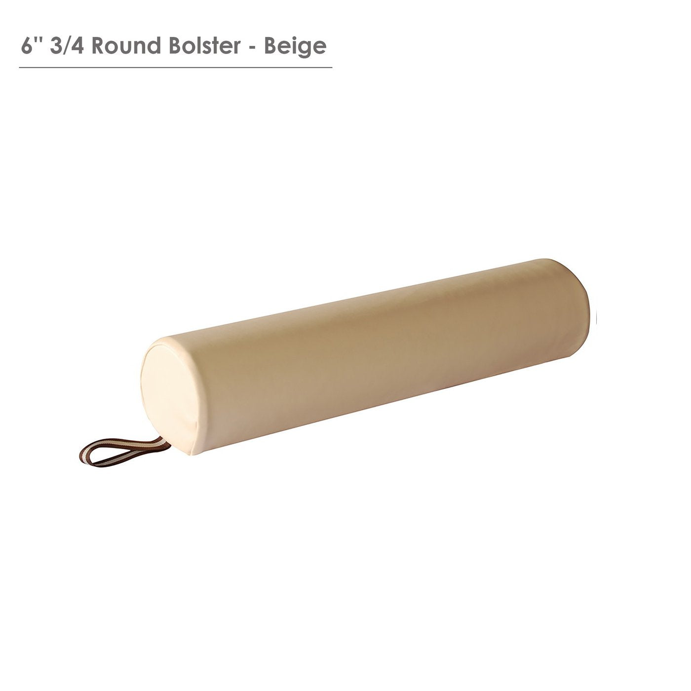 6" 3/4 Round Bolster for Massage Table