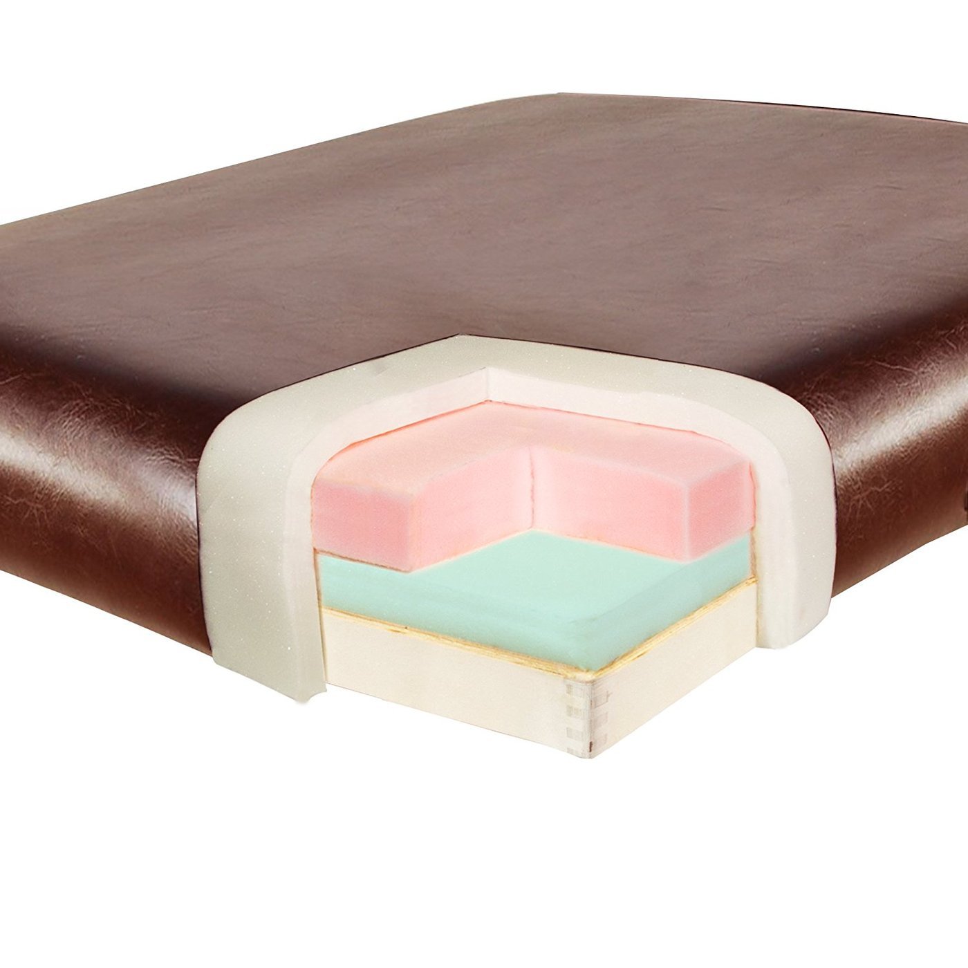 31” Carlyle™ LX Portable Massage Table Package with MEMORY FOAM Layer, Reiki Panels! (Chocolate Italia Color)