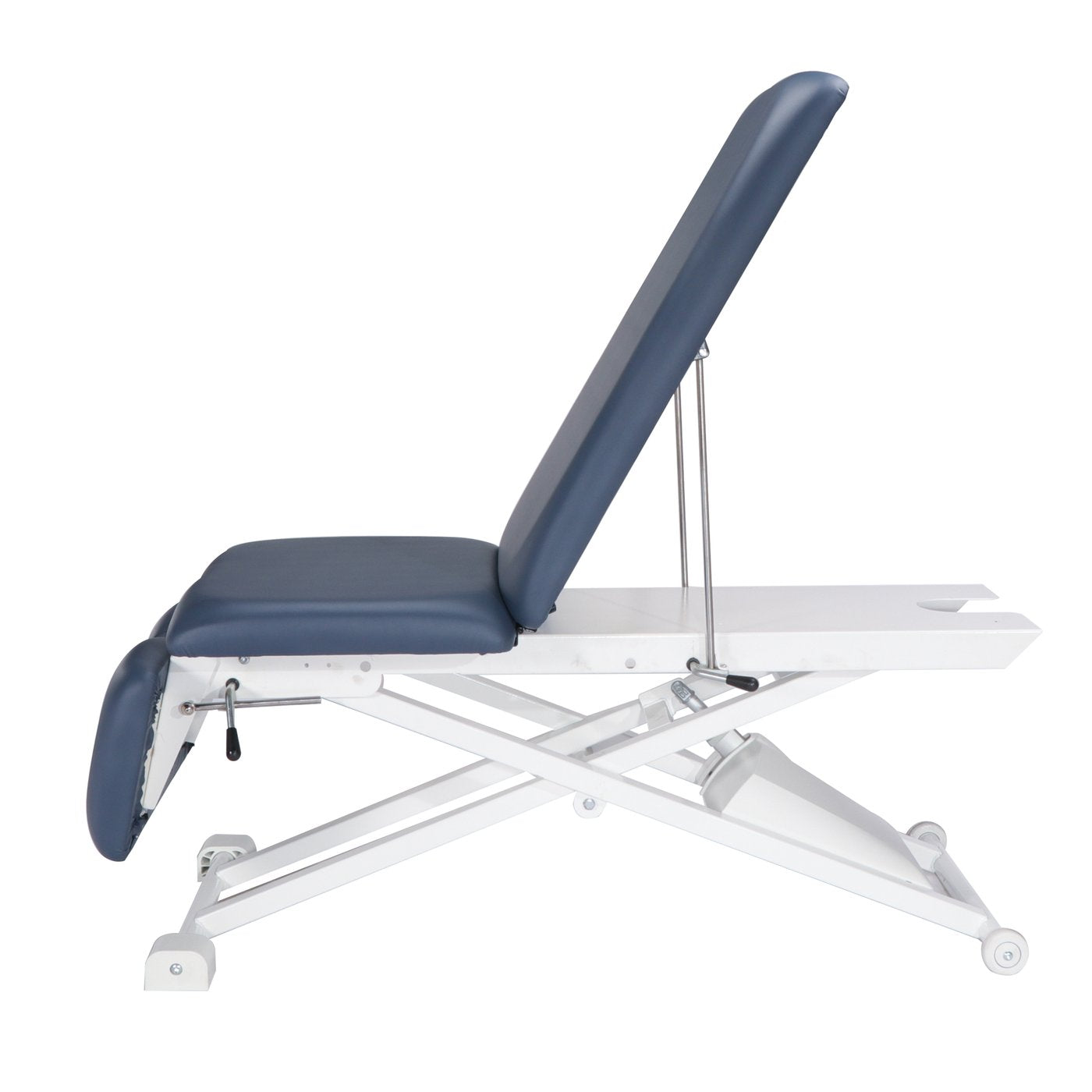 30” TheraMaster™ 3 Section Treatment Power Lift Electric Table Royal Blue