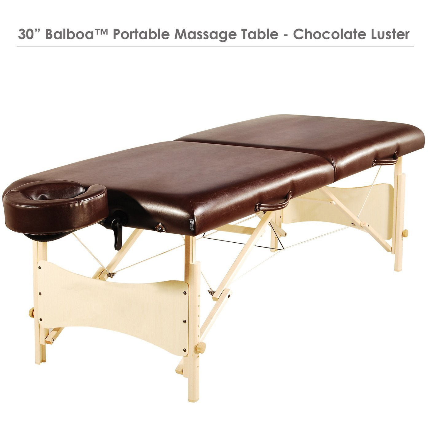 30" Balboa™ Portable Massage & Exercise Table Package, Cream Luster