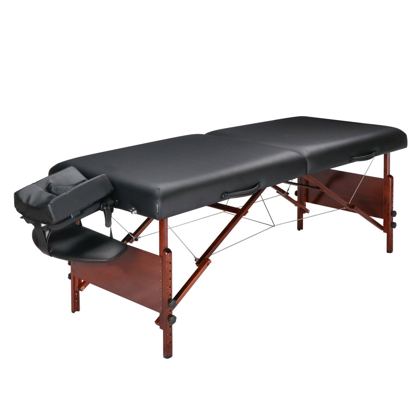 30" DEL RAY™ Portable Massage Table Package with 3" Thick Cushion of Foam for Ultimate Comfort! (Black Color)