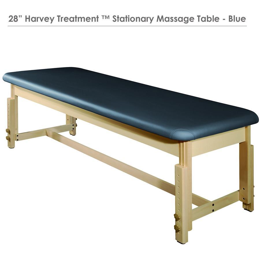 28" Harvey Treatment™ Stationary Massage Table - Black