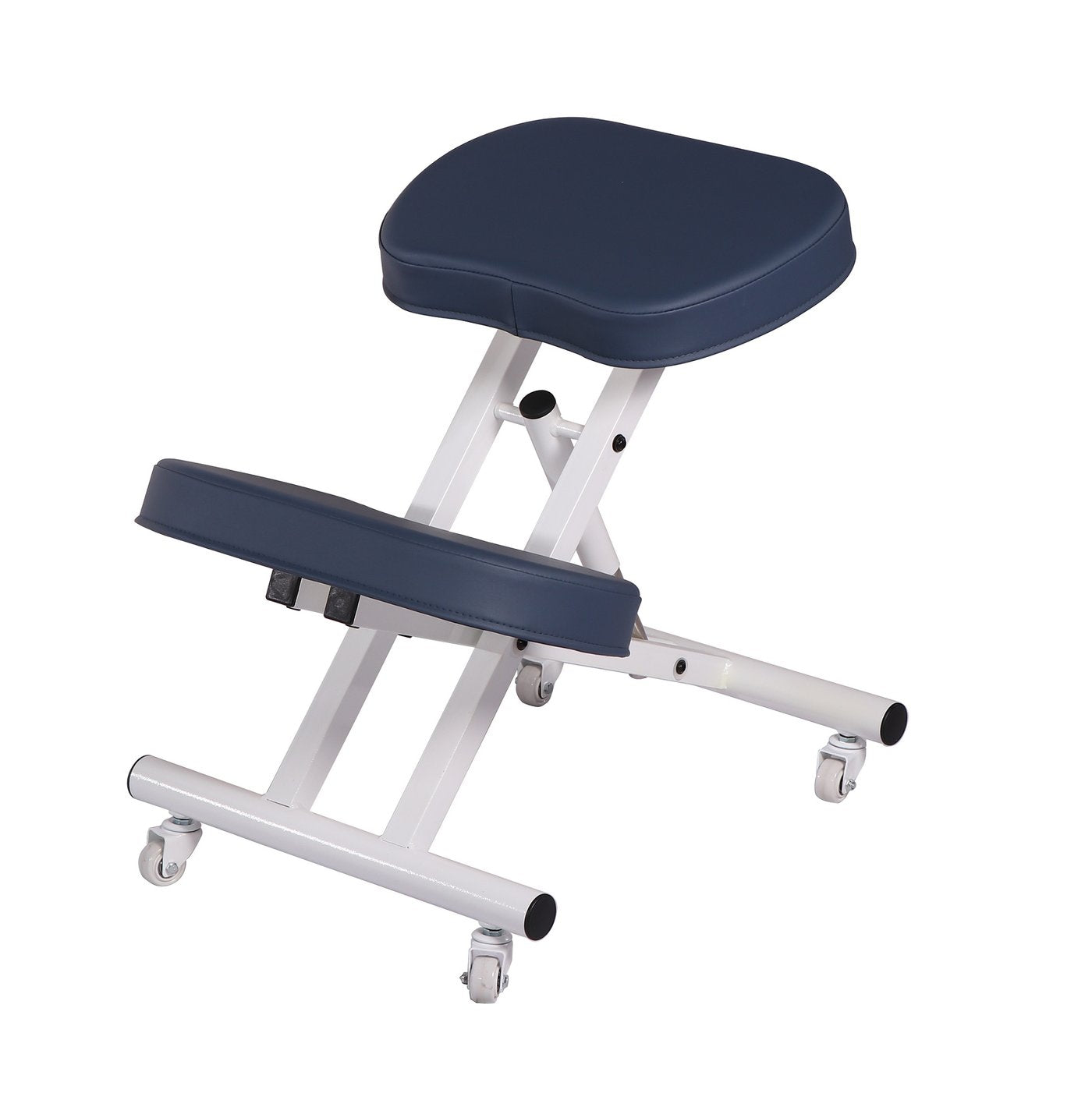 Spabodega Ergonomic Steel Kneeling Chair PREFECT FOR Home, Office & Meditation with 2 Color Choice! (Royal Blue, Cream)