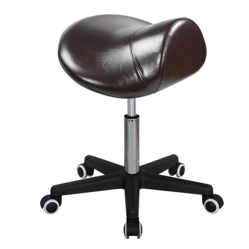 Ergonomic Swivel Saddle Stool, Posture Chair with a Durable Pneumatic Hydraulic Lift